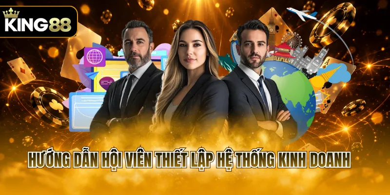 Hướng dẫn hội viên thiết lập hệ thống kinh doanh 