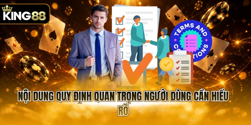 Nội dung quy định quan trọng người dùng cần hiểu rõ